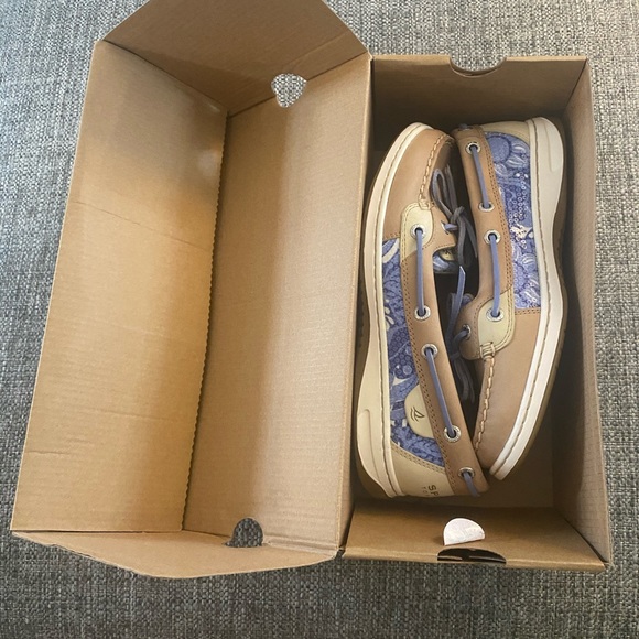 🍒SOLD🍒 NWOT Sequin Sperry Topsider - Picture 2 of 11